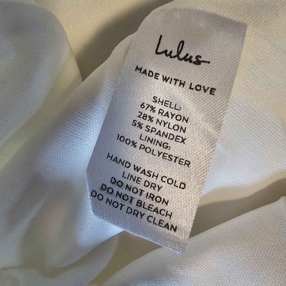 Lulus Always Admired White Sleeveless Mini Dress, Size Small - Picture 13 of 13